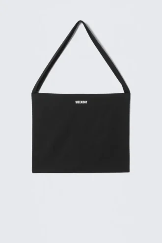 Weekday Canvas Tote Bag – Black