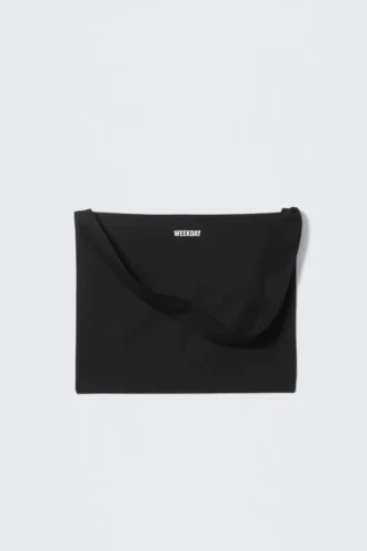Weekday Canvas Tote Bag – Black