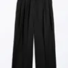 Wide Leg Trousers – Black Wide Leg Trousers – Black