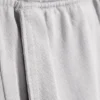 Wide Lounge Cotton Trousers – Light Dusty Grey