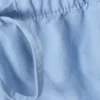 Wide Washed Pull-On Shorts – Light Blue Wide Washed Pull-On Shorts – Light Blue