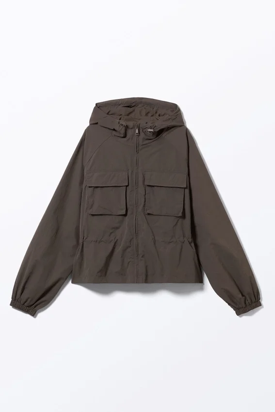 Windbreaker Nylon Jacket – Dark Grey Windbreaker Nylon Jacket – Dark Grey