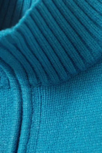 Winona Zip Cardigan – Bright Blue