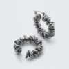 Wired Earrings – Silver Wired Earrings – Silver