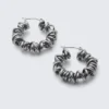 Wired Earrings – Silver Wired Earrings – Silver