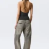 Wrap Halter Top – Dark Grey Wrap Halter Top – Dark Grey