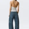 Wrap Halter Top – Grey Melange Wrap Halter Top – Grey Melange