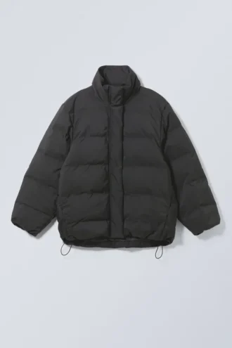 Xena Puffer Jacket – Black