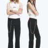 Yungblud Low Rise Slim Straight Leg Jeans – Black Yungblud Low Rise Slim Straight Leg Jeans – Black