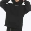 Yungblud Printed Oversized Hoodie – Off-Black Yungblud Printed Oversized Hoodie – Off-Black