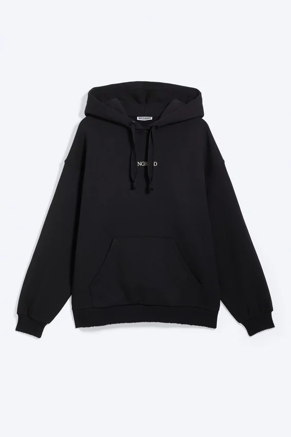 Yungblud Printed Oversized Hoodie – Off-Black Yungblud Printed Oversized Hoodie – Off-Black
