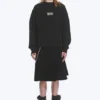 Yungblud Printed Oversized Sweatshirt – Off-Black Yungblud Printed Oversized Sweatshirt – Off-Black