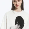Yungblud Printed Oversized Tee – Off-White Yungblud Printed Oversized Tee – Off-White