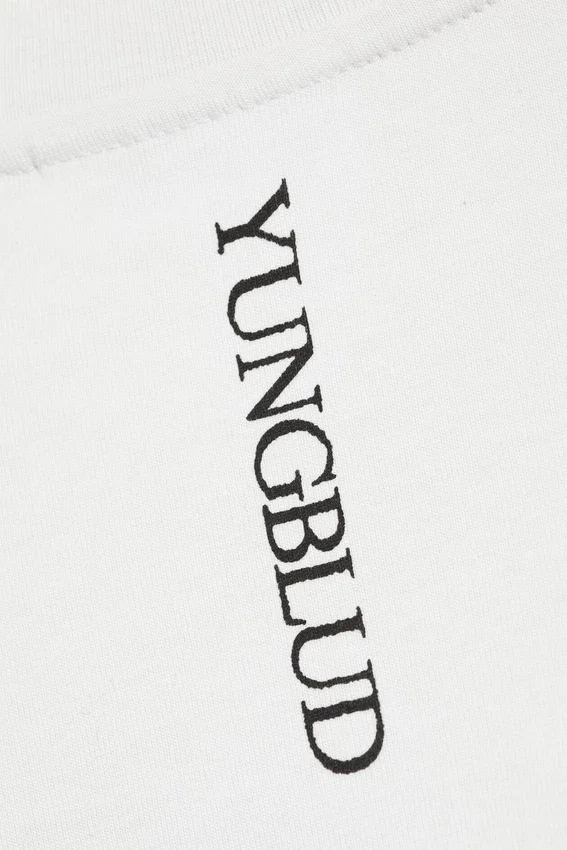 Yungblud Printed Oversized Tee – Off-White Yungblud Printed Oversized Tee – Off-White