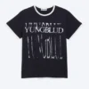 Yungblud Printed Ringer Tee – Off-Black Yungblud Printed Ringer Tee – Off-Black