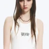 Yungblud Printed Tank Top – Off-White Yungblud Printed Tank Top – Off-White