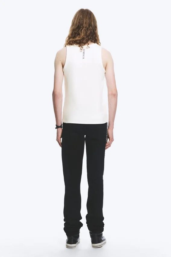 Yungblud Printed Tank Top – Off-White Yungblud Printed Tank Top – Off-White