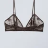 Zelda Lace Bralette – Dark Brown Zelda Lace Bralette – Dark Brown