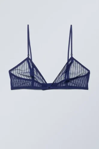 Zelda Lace Bralette – Navy