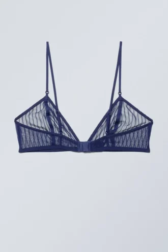 Zelda Lace Bralette – Navy