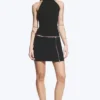 Zip Mini Skirt – Black Zip Mini Skirt – Black