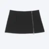 Zip Mini Skirt – Black Zip Mini Skirt – Black