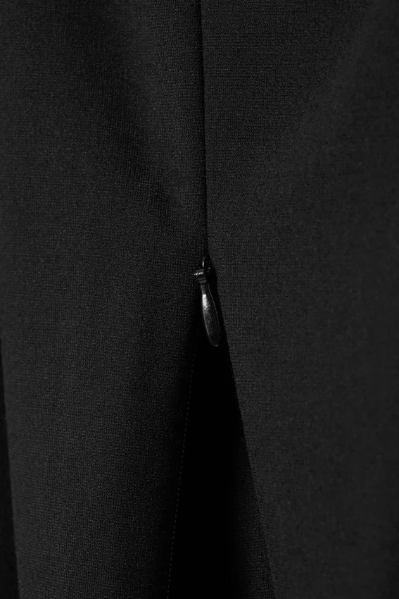 Zipped Stretchy Trousers – Dark Zipped Stretchy Trousers – Dark